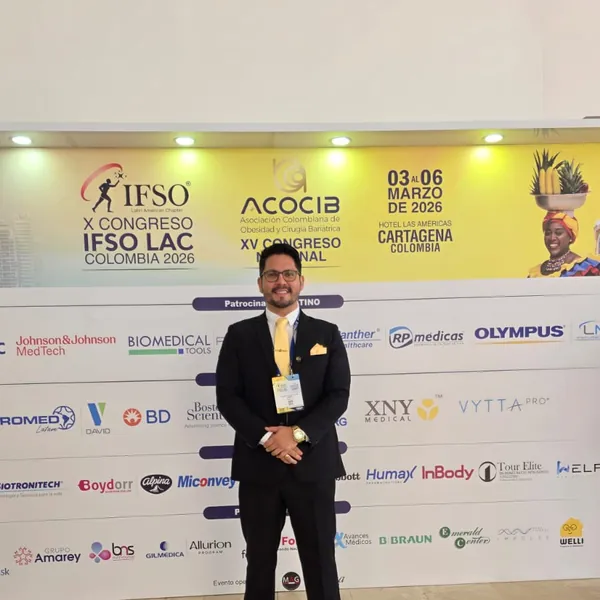 El Dr. Augusto Lock en el X Congreso IFSO LAC